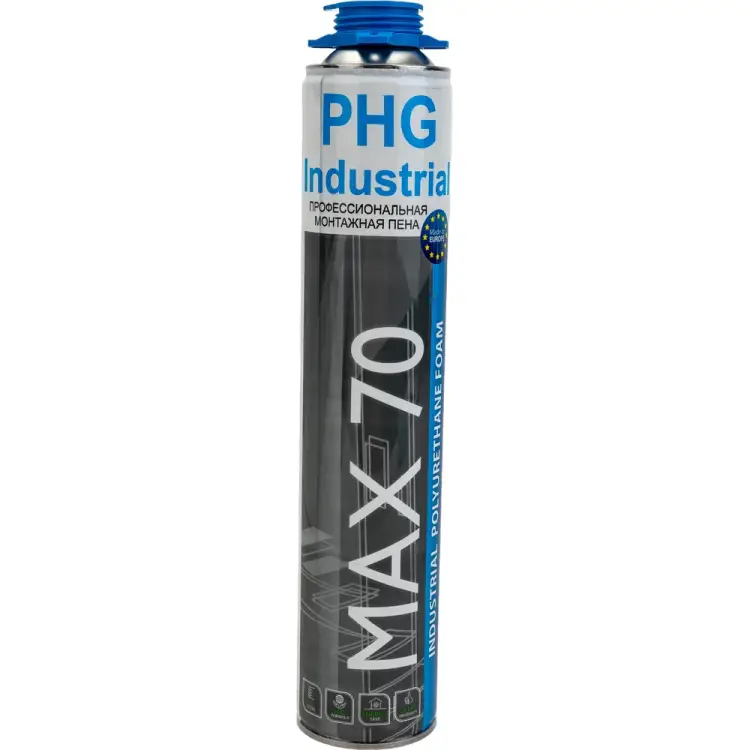 Профессиональная монтажная пена PHG Industrial MAX 70 612284