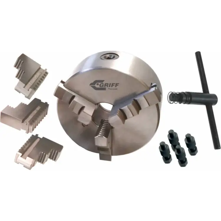 Трехкулачковый патрон токарный GRIFF 7100-0037П b208369 Трехкулачковый патрон токарный GRIFF 7100-0037П b208369
