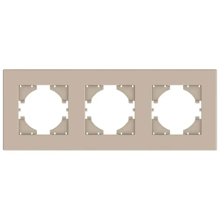 Трехместная рамка GUSI Electric City C1113-027