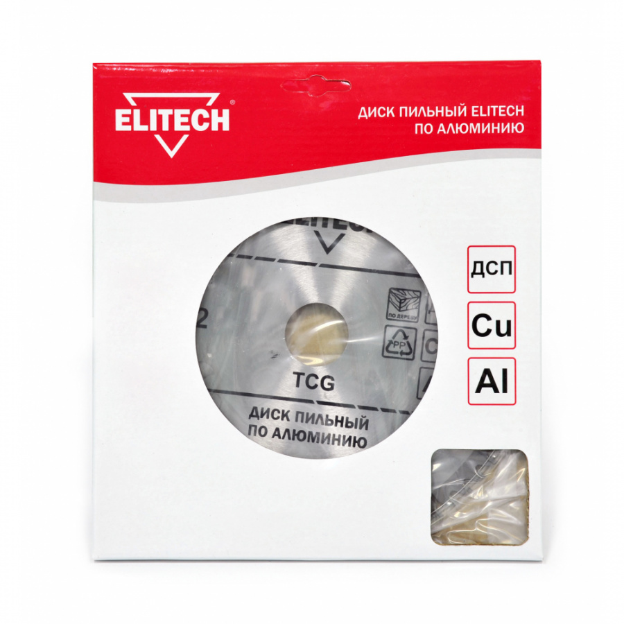 Пильный диск по алюминию Elitech 255х30х1.8 мм; 100Z