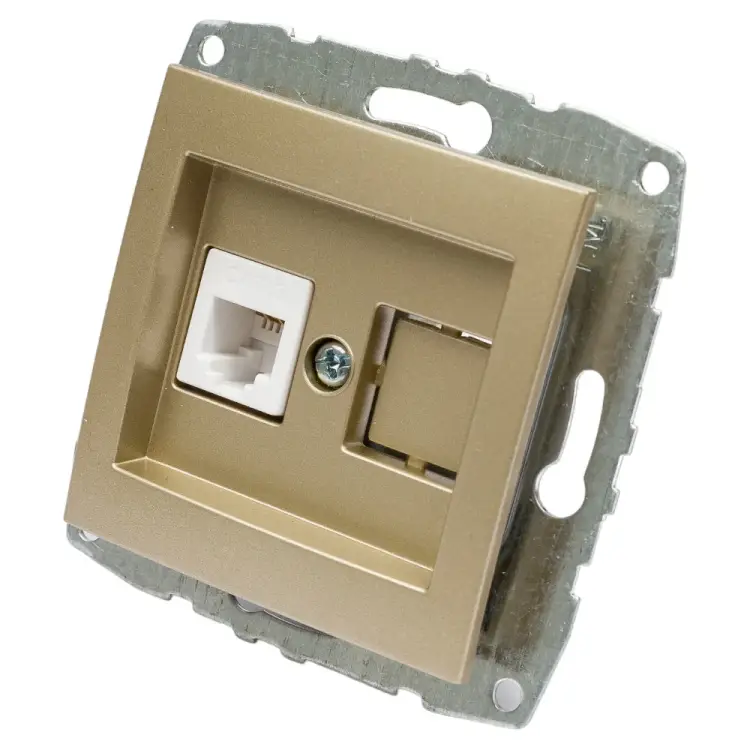 Механизм телефонной розетки MONO ELECTRIC L/D 500-002225-124