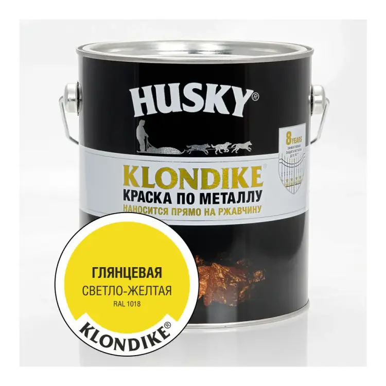 Краска по металлу HUSKY Klondike 26178 Краска по металлу HUSKY Klondike 26178