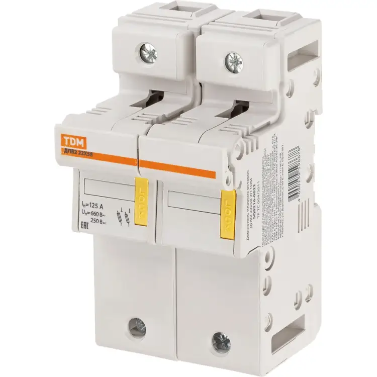 Держатель плавких вставок TDM ELECTRIC ДПВ2 SQ0216-0022