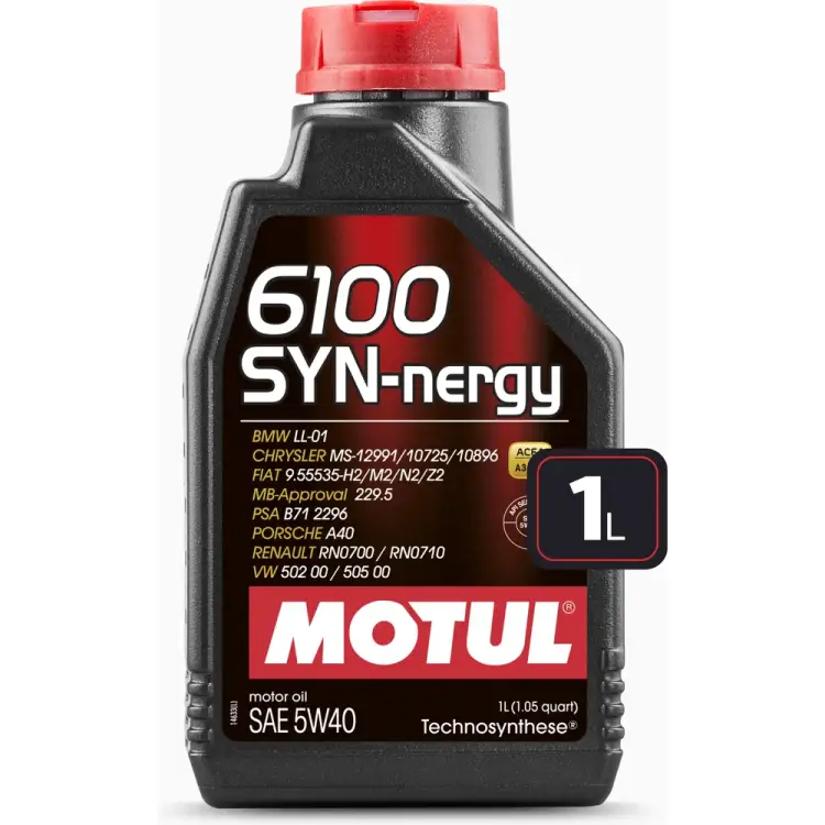 Моторное масло MOTUL 6100 SYN-NERGY 5W40 111689