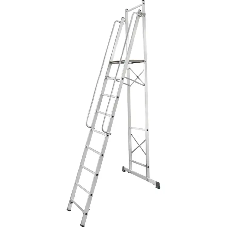 Передвижная складная лестница-стремянка Новая Высота NV 1540 1540109 Передвижная складная лестница-стремянка Новая Высота NV 1540 1540109