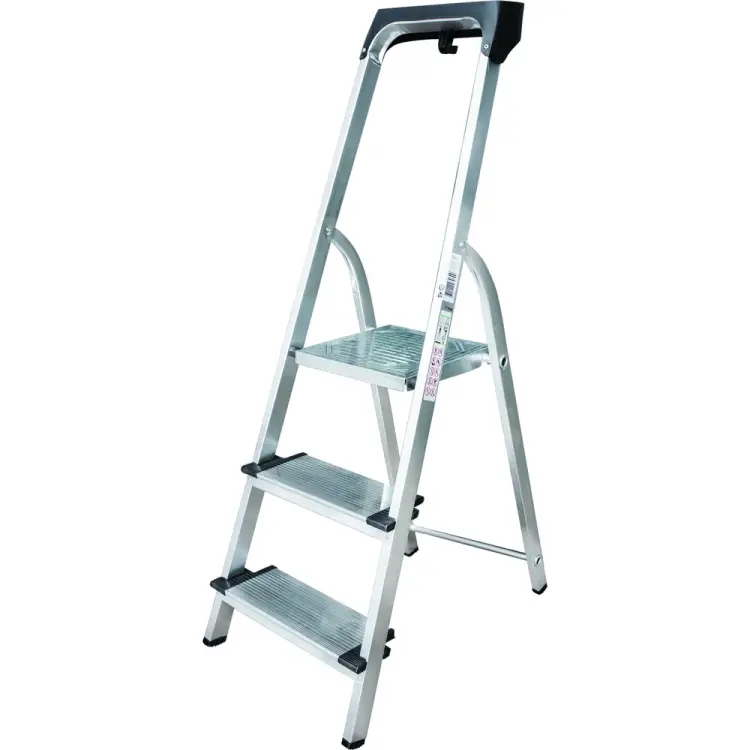 Алюминиевая стремянка с органайзером Новая Высота 1118103 Алюминиевая стремянка с органайзером Новая Высота 1118103