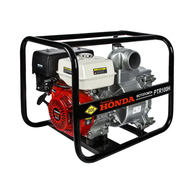 Бензиновая грязевая мотопомпа DDE PTR100H