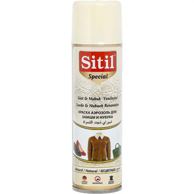 Аэрозоль-восстановитель для замши и нубука Sitil Suede& Nubuck Renovator 122.00 SSNS