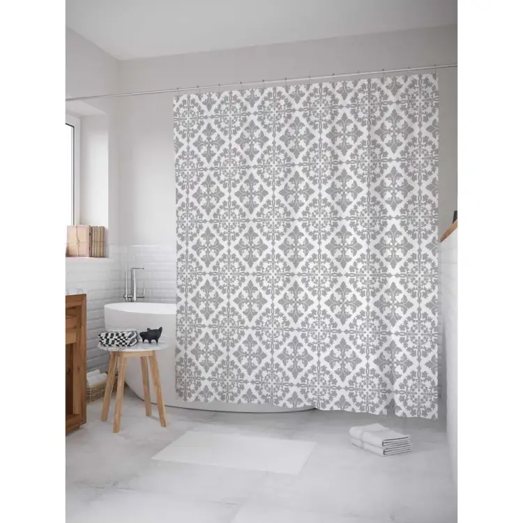 Шторка-занавеска для ванной JOYARTY Классический орнамент sc_13555