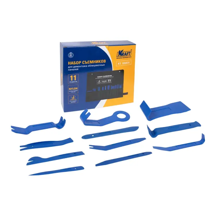 Набор съемников для демонтажа облицовочных панелей KRAFT KT 705031