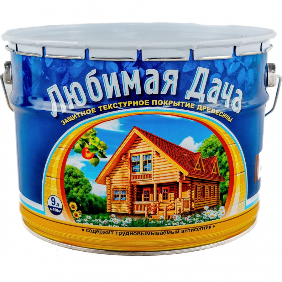 Защитно-декоративное покрытие для древесины Рогнеда Любимая Дача