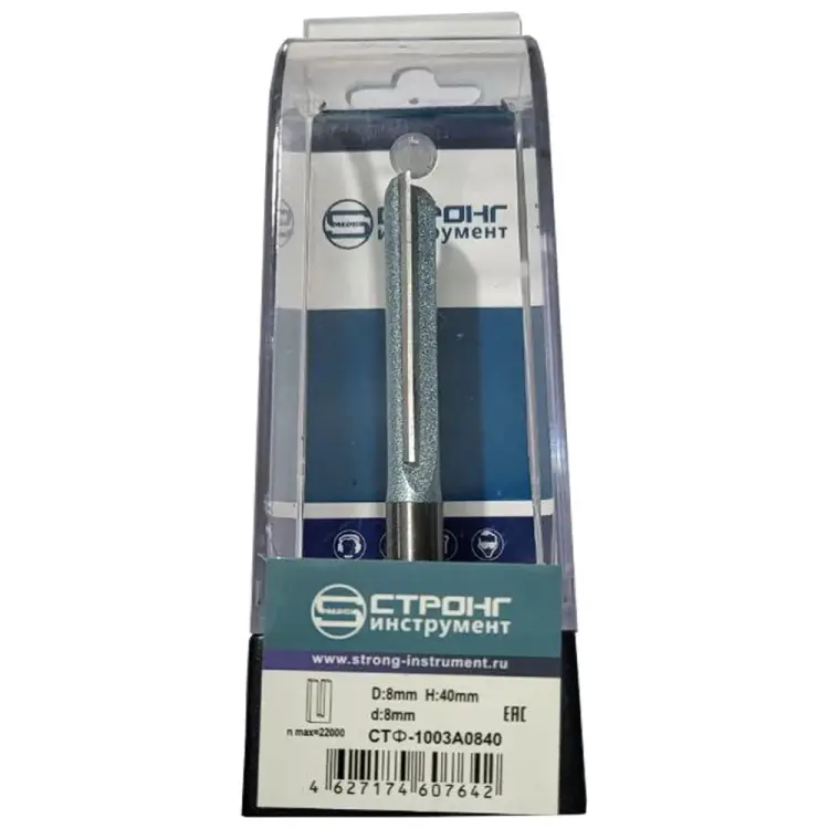Пазовая прямая фреза по дереву Strong СТФ-1003А СTФ-1003А0840