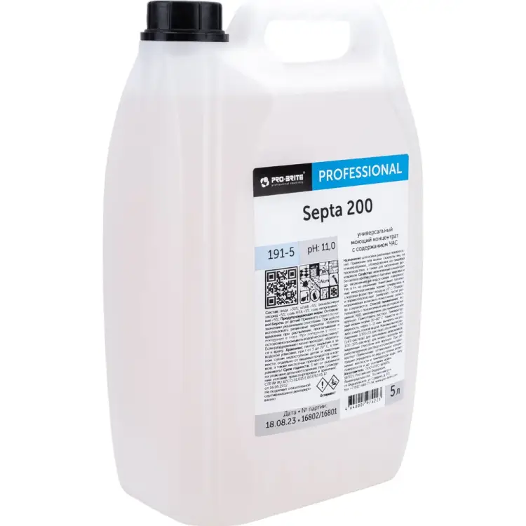 Универсальный моющий концентрат PRO-BRITE Septa 200 191-5