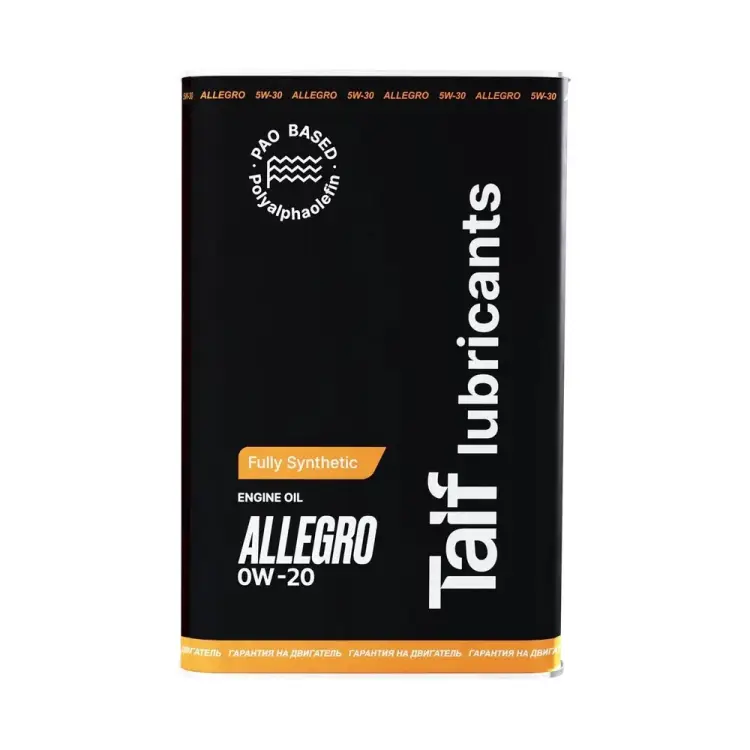 Синтетическое моторное масло TAIF TAIF ALLEGRO 0W-20 211001