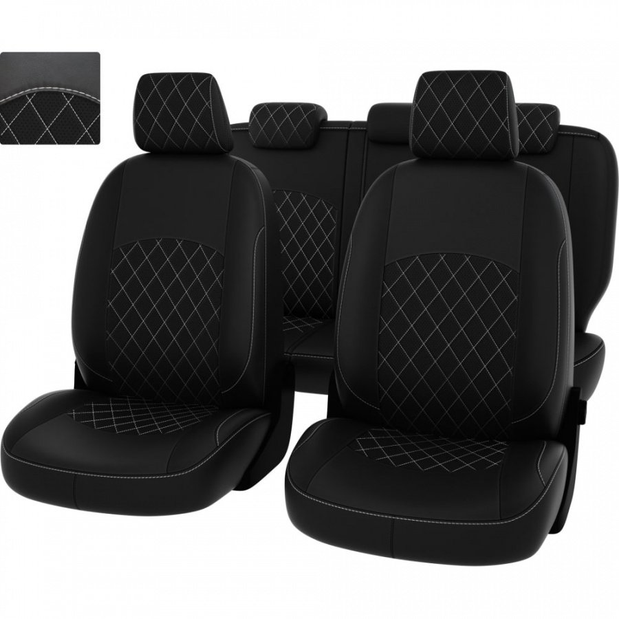 Чехлы для Nissan Almera III 2012-2018 PSV 132496