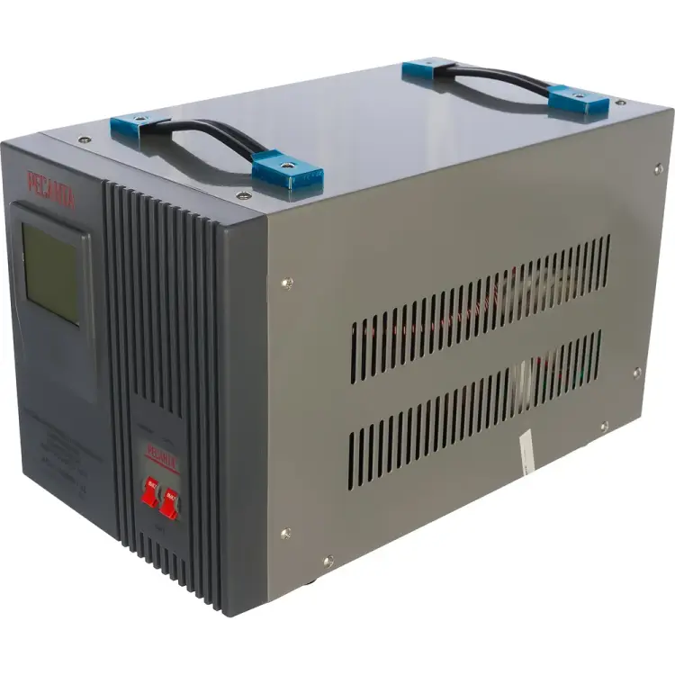 Однофазный стабилизатор напряжения Ресанта АСН 10000/1-Ц Однофазный стабилизатор напряжения Ресанта АСН 10000/1-Ц