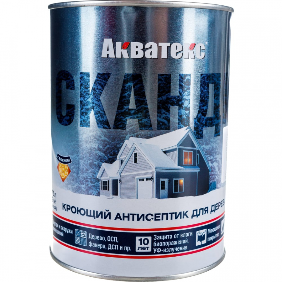 Кроющий антисептик для древесины Рогнеда Сканди