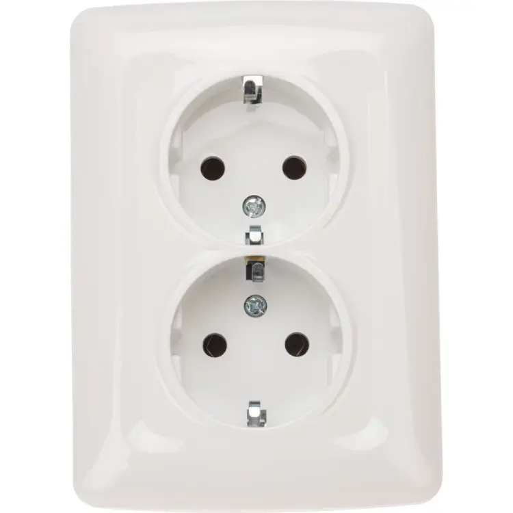 Двухместная розетка KRANZ dea KR-78-0220