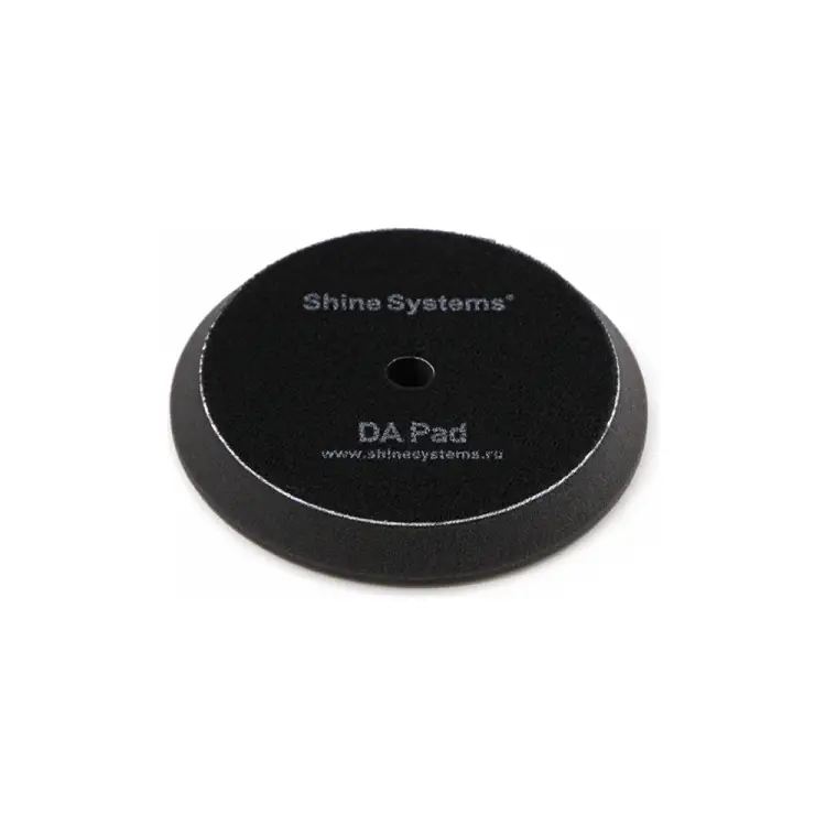 Ультрамягкий полировальный круг Shine systems DA Foam Pad Black SS557 Ультрамягкий полировальный круг Shine systems DA Foam Pad Black SS557