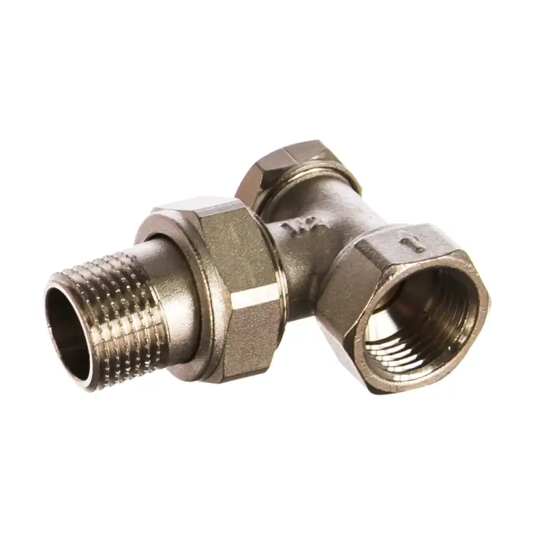 Угловой запорно-регулируемый клапан PRO AQUA LVA-m15-f15x