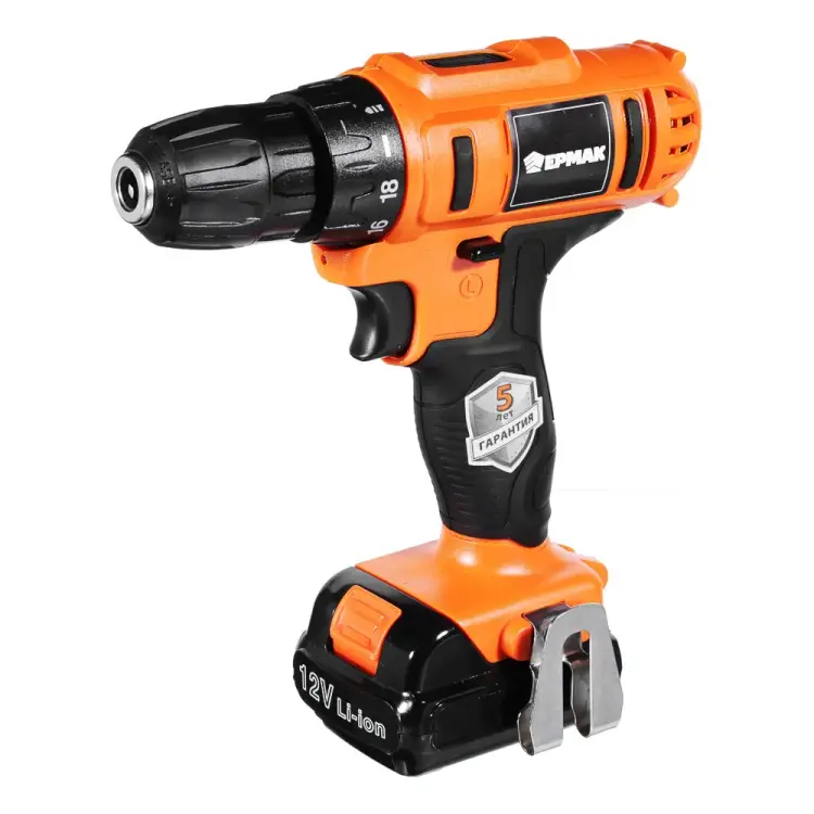 Аккумуляторная дрель-шуруповерт ЕРМАК ДША-12C 646-312 Аккумуляторная дрель-шуруповерт ЕРМАК ДША-12C 646-312