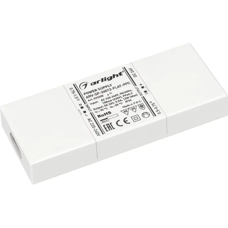 Блок питания Arlight ARV-SP-24012-FLAT-PFC 033258