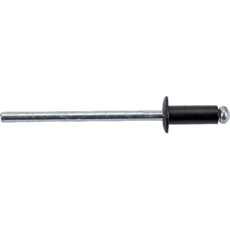 Крашеные заклепки КРЕП-КОМП алюм/сталь 3,2х8 RAL9005 (1000 шт.) зк3289005