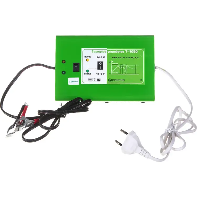 Зарядное устройство АВТОЭЛЕКТРИКА Т-1050 Зарядное устройство АВТОЭЛЕКТРИКА Т-1050