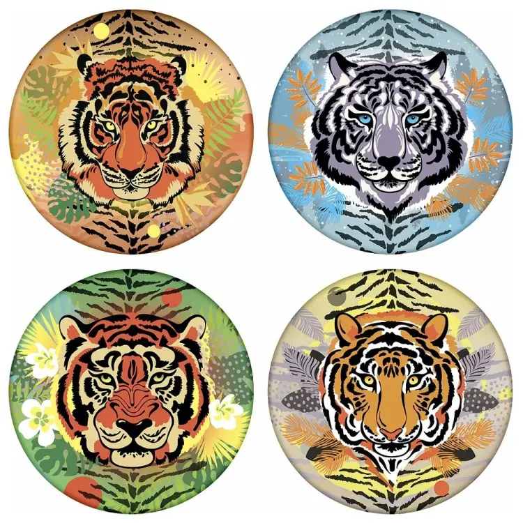 Разделочная доска МУЛЬТИДОМ Ауф Тигр VL88-399