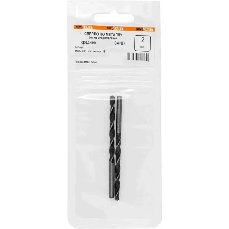 Сверло по металлу NOVOCRAFT SAND B338042G2
