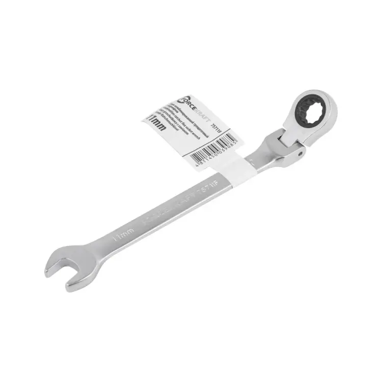 Комбинированный трещоточный ключ Forcekraft FK-75711F FK-75711F(51638)