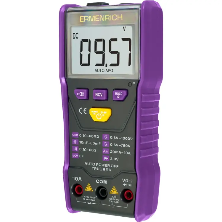Цифровой мультиметр Ermenrich Zing TC20 83844