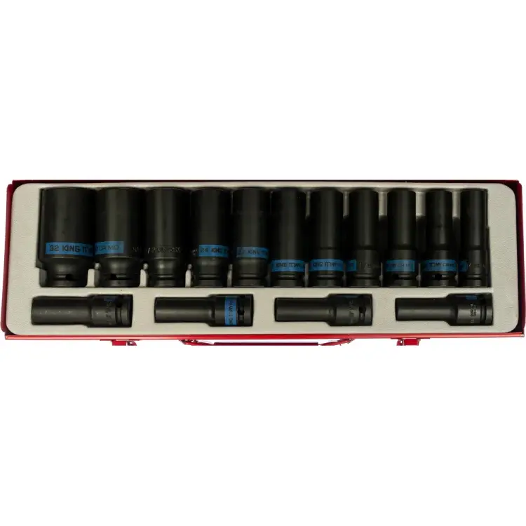 Набор ударных торцевых головок KING TONY 4415MP03