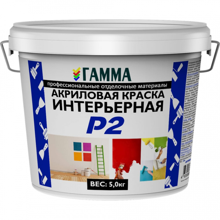 Интерьерная акриловая краска ГАММА 233941