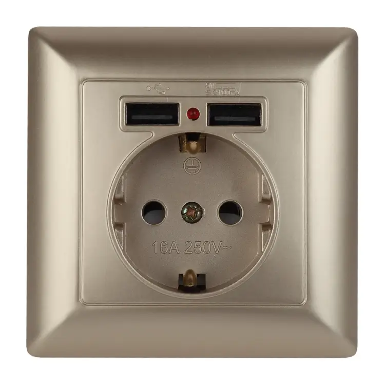 Комбинированный блок Intro 441004 PE Schuko Б0043406