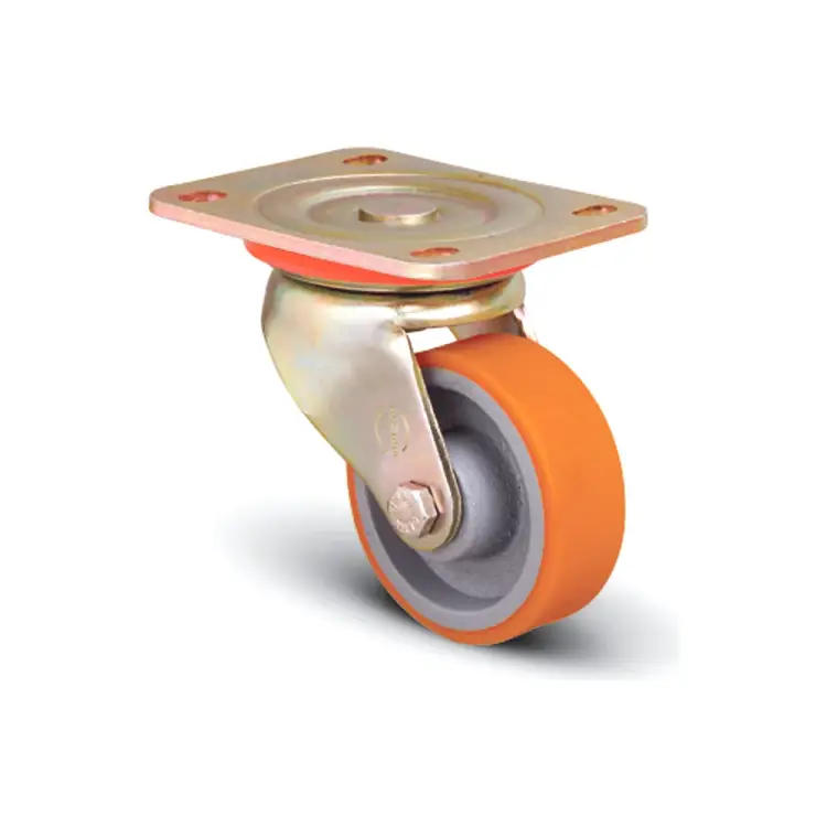 Полиуретановое поворотное колесо MFK-TORG ED01-VBP-150