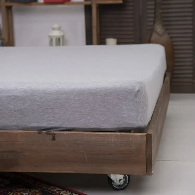 Простыня на резинке KUPU-KUPU VIOLETT KPV-90/меланж