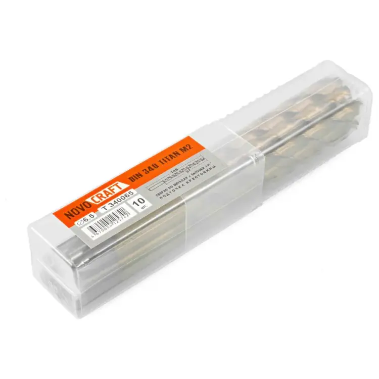 Длинное сверло по металлу NOVOCRAFT T340065097148