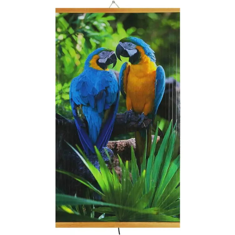 Инфракрасный гибкий настенный обогреватель для квартиры и дачи Домашний очаг Попугаи ИКОДО-ТР Инфракрасный гибкий настенный обогреватель для квартиры и дачи Домашний очаг Попугаи ИКОДО-ТР