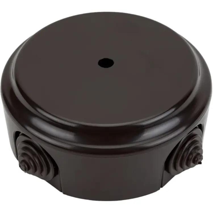 Монтажная коробка BYLECTRICA серия РЕТРО КМ-447 шоколад