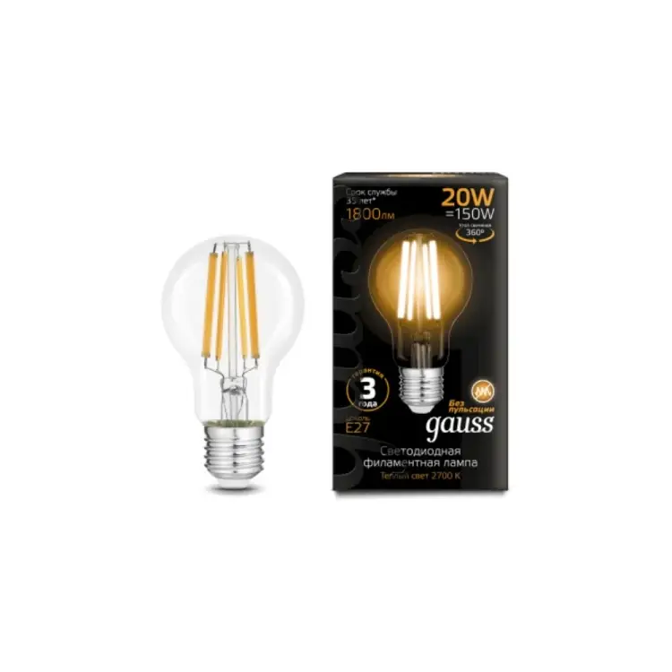 Лампа Gauss Filament 102902120