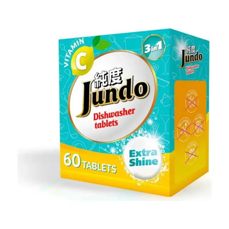 Таблетки для посудомоечных машин Jundo Vitamin C 4903720021149