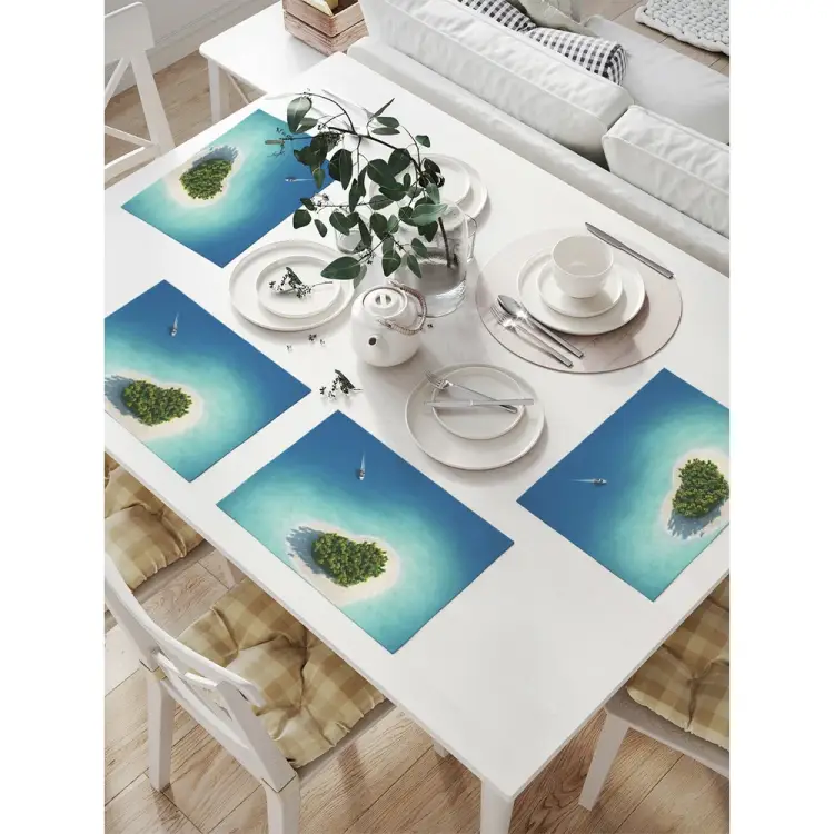 Комплект тканевых салфеток для сервировки стола JOYARTY np_91946