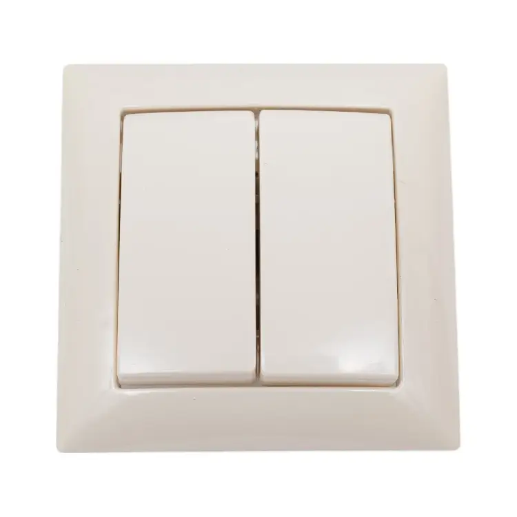 Двухклавишный выключатель Кунцево-Электро СЕЛЕНА С510-379 8143