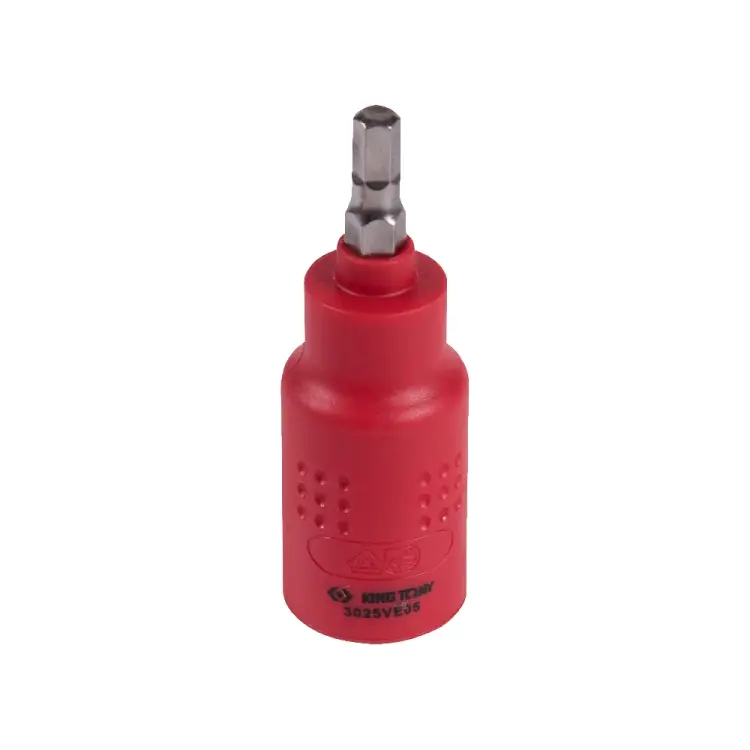 Диэлектрическая торцевая насадка KING TONY 3025VE05