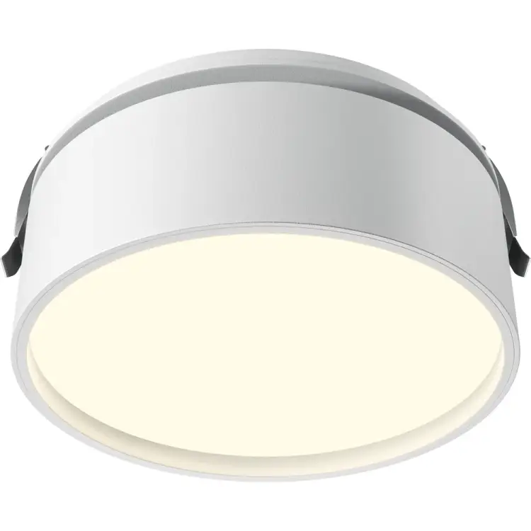 Встраиваемый светильник MAYTONI Onda LED 18W Алюминий Белый DL024-18W3K-W