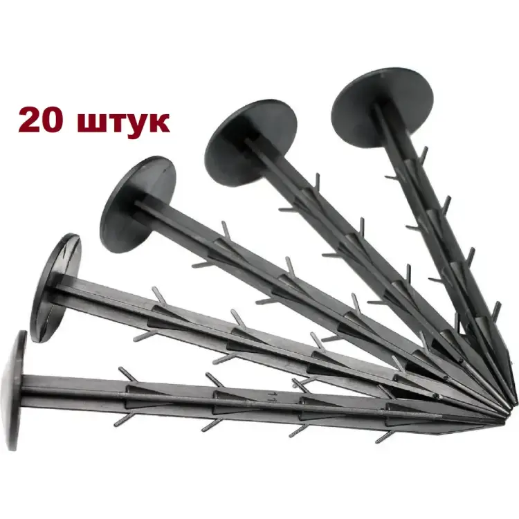 Садовый колышек для крепления геоткани, пленки, спанбонда ГеоПластБорд УТ-00000924