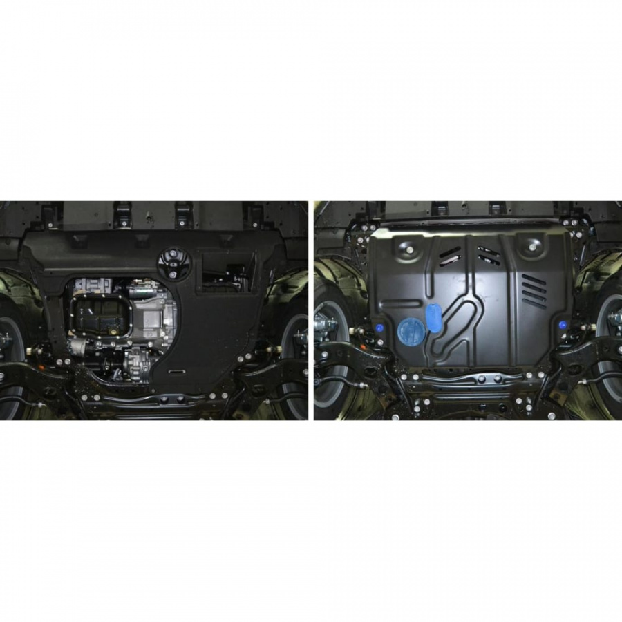 Защита картера и КПП для Lexus NX 200 V - 2.0 150 л.с. 2014-2017 2017-н.в. Rival 111.3211.1