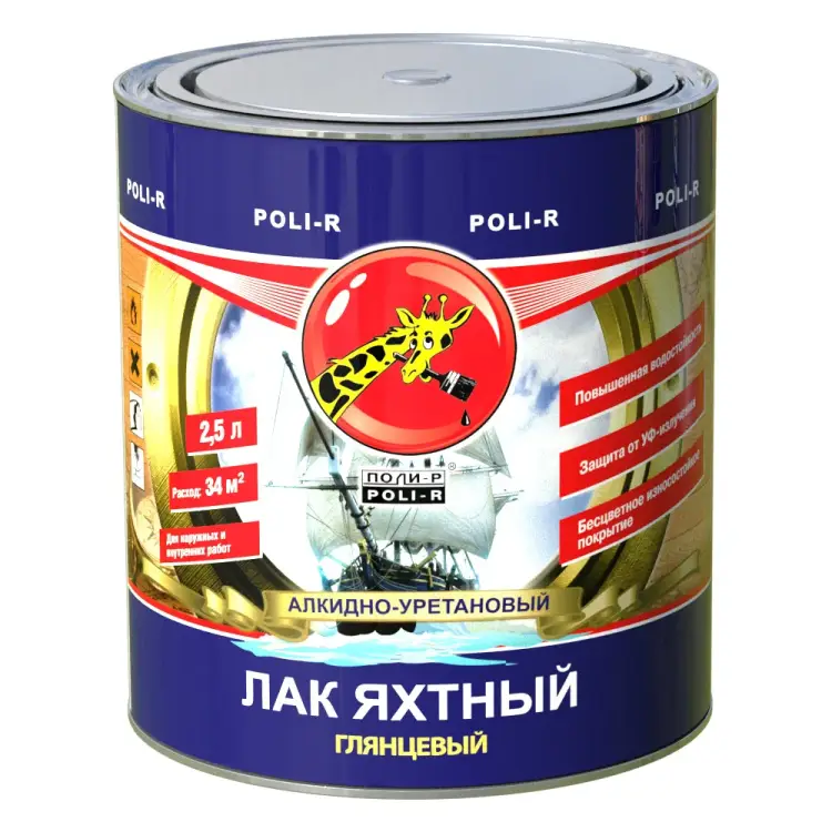 Яхтный лак Poli-R 11742