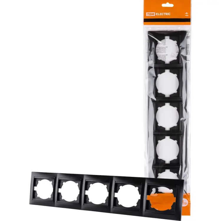 Горизонтальная пятипостовая рамка TDM ELECTRIC Лама SQ1815-0637